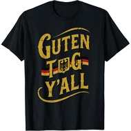Guten Tag Y'All German Flag Funny Oktoberfest T-Shirt