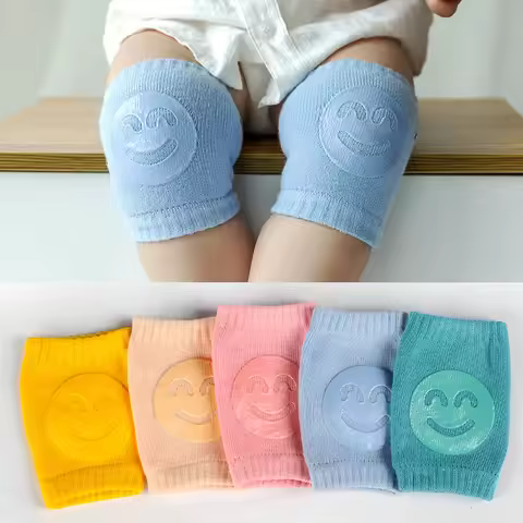 Baby Crawling Pads 1 Pair Anti-Slip Knee Protect Baby’s Knee for Crawling Unisex Baby Knee Protector