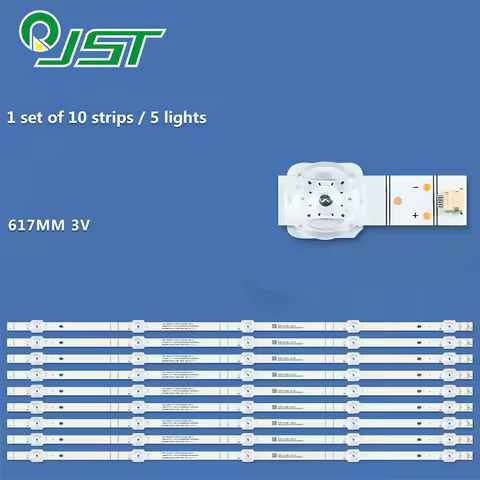 10pcs/Kit LED 65R6G 65A6G 65R6E4 65T51F 65C350KU 100021261 LB6508H V0 HD650Y1U71-T0L3-20200709 CRH-B