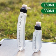 Marathon outdoor running water bottle - portable squeeze type - fitness waist bag - flat water bottl