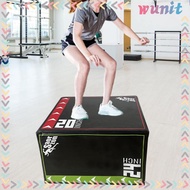 [Wunit] 3 in 1 Plyometric Jump Box Plyometric Box Plyo Box Heavy Duty 24in 20in 16in Versatile Step 