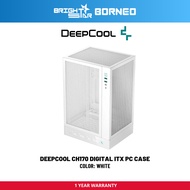 DEEPCOOL CH170 Digital ITX Pc Case - Black / White