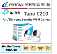 TP Link Tapo Pan/Tilt Home Security Wi-Fi Camera (Tapo C210)