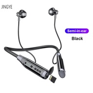 หูฟังบลูทูธแบบคล้องคอเล่น 100H - ชุดหูฟังกันน้ำ IPX5 ลดเสียงรบกวนสเตอริโอ 9D