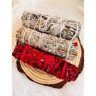 White Sage Blue Sage Dragon blood Red Sage