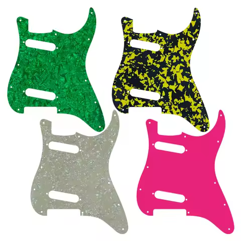 Custom Parts For Fender Strat 11 Holes single Single Guitar PICKGUARD American &Mexican Standard (Si