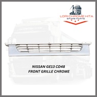 LORI CHROME KITA NISSAN CD48 CKA45 GE13 FRONT GRILLE CHROME