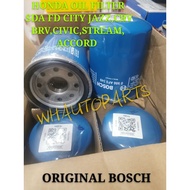 HONDA OIL FILTER SDA FD CITY JAZZ,CRV,BRV,CIVIC,STREAM,ACCORD 0986AF0349