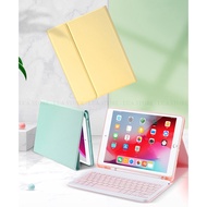 Ipad leather keyboard case - Integrated magnetic magnet to hold the keyboard tightly - iPad Air 1 2 
