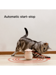 自動雷射貓玩具,與紅點互動的寵物玩具,搭配紅外線感應器為貓提供娛樂