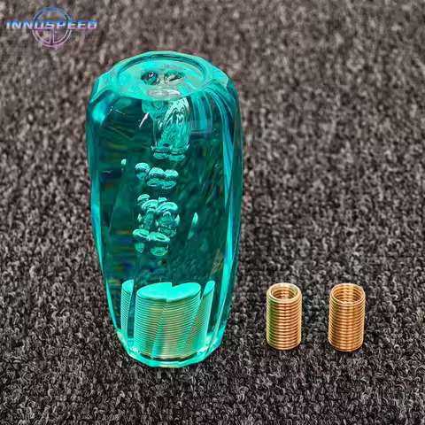 10CM Car Gear Shift Knob Manual Transmission Shifter Lever Crystal Bubble Decorative Stick Automotiv