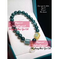 Da Lam Ngoc Jadite 5A Mix Charm Bracelets and Bangles Size 8mm Svip Inspected goods