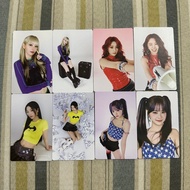 OFFICIAL LE SSERAFIM FEARNADA PHOTOCARD SAKURA YUNJIN KAZUHA EUNCHAE