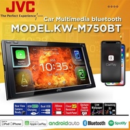 JVC KW-M750BT เครื่องเสียงรถยนต์จอ 2DIN ขนาด6.8 นิ้ว Bluetooth /Android Auto /Apple CarPlay /Air Mirroring  -หน้าจอควบคุมระบบสัมผัสแบบ Clear Resistive ขนาด 6.8 นิ้ว (6.8" WVGA)  -พร้อมเทคโนโลยีไร้สาย Bluetooth /Android Auto / Apple CarPlay  -EQ อิควอไลเซอ