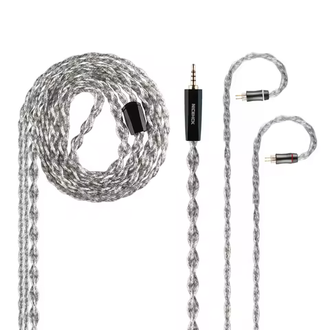 NICEHCK GreyDragon HIFI Earbud IEM Wire British Imported Conductor Type7S Cable MMCX/0.78mm 2Pin for