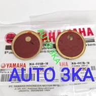ORIGINAL YAMAHA RX KING LOGO GOLD FORK EMBLEM RIGHTKiri SET 3KA-F416B-10 3KA-F417B-10 Premium