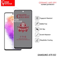Anti-scratch Privacy Samsung A73 5G Anti Spy Screen Protector