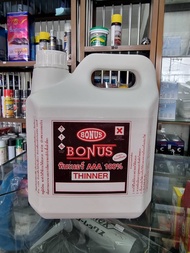 ทินเนอร์ Bonus 3609S  ชนิดพิเศษ คุณภาพดี สำหรับผสมสี แลคเกอร์ และงานอื่นๆ