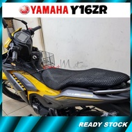 Motor Yamaha Y16ZR Seat Cover Net Motorcycle 3D Jaring Motosikal Waterproof Mesh Jaring Motor Y16