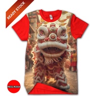 3D Children's Lion Dance T-Shirt Lion Dance Children's Lion Dance Shirt REG-R204