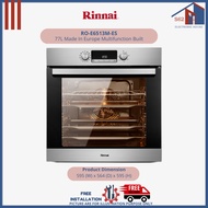 Rinnai RO-E6513M-ES 77l Made In Europe Multifunction Built Oven