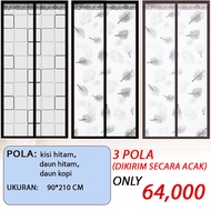 Tirai Magnet  Tirai Magnet Elegan bahan plastik PVC Gorden Magnet Anti Nyamuk  90x210cm( Khusus Ruan
