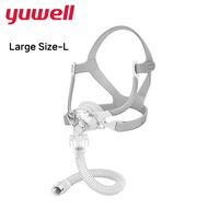 Yuwell Large Size Nasal CPAP Mask,Nasal Sleep Mask Kit YN03 Silicone Soft Nose Mask with Headgear