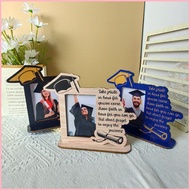 Graduation Season Wooden Photo Frame For Group Photos, Wooden Photo Frame Ornaments, Graduates Verti