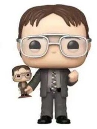 882 Dwight The Office Schrute Vinyl Figure Collection Model Toys