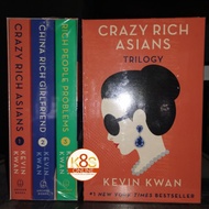 Crazy Rich Asians Trilogy set by Kevin Kwan