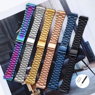 Retro 304 Stainless Steel Watch Strap 18mm Electronic Watch Band for Casio W800h AE1200 F91W A158 A1