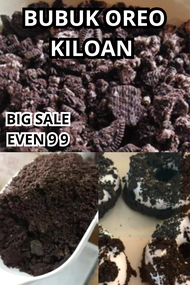 BUBUK OREO KILOAN BLACK COOKIE TOPING MAKANANMINUMAN