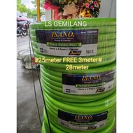 LS GEMILANG ORIGINAL JAPAN 25 METER ISANO HOSE GARDEN HOSE GARDENING HOSE PIPE BUNGA PIPE GARDEN HOK