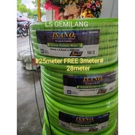 LS GEMILANG ORIGINAL JAPAN 25 METER ISANO HOSE GARDEN NET HOSE GARDENING HOSE PIPE BUNGA PIPE CUCI G