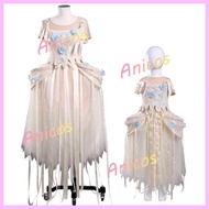 Wednesday Season 2 cosplay Agnes dress Halloween costume C-position skirt