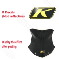For BMW R1200GS R 1200 GS LC R1250GS R1250 GS ADV Windshield Windscreen Windshield K Logo Stickers D