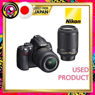 【Used】Nikon Digital SLR Camera D5000 Double Zoom Kit D5000WZ【Direct from Japan】
