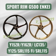 Sport Rim G500 Enkei - Y15ZR/ Y16ZR/ LC135/ Y125/ SRL115/ SRL115FI
