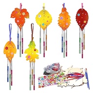Wind Chime Toy Craft Set ChildrenS Maple Leaf Style Toy Craft Autumn Decoration Gift Birthday Set