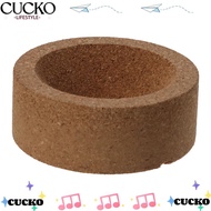 CUCKO Lab Flask Support, Round Bottom Holder Cork Stand Lab Flask Stand, Durable 80mm Diameter 50ml-