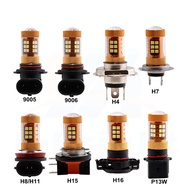 Car LED Fog Light 56W 3030 with Lens Rear Fog Light H4 H7 H11 HB3 9006/HB4 H16 H15