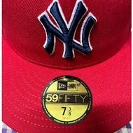5950 NE NYY Red 7 3/8 Baseball Cap JPN
