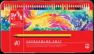 ﹝壹貳零文具﹞CARAN d'ACHE 卡達 3888 SUPRACOLOR 專家級水溶性 40色 色鉛筆