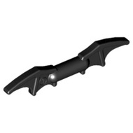 LEGO PARTS (GENUINE) 98721 Minifigure, Weapon Batman Batarang (2 Bat Wings with Bar in Middle)