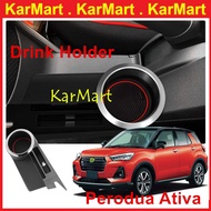Perodua Ativa Drink Holder Cup Holder Center Phone Card Slot Mat Car Accessories Toyota Raize Interior Organizer ATV012