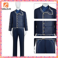 Classic Movie The Wicked Fiyero Prince Cosplay Clothing Full Set Costume Outfits For Adult Long Slee
