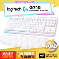 Logitech G715 Wireless Mechanical Gaming Keyboard with LIGHTSYNC RGB Lighting, LIGHTSPEED