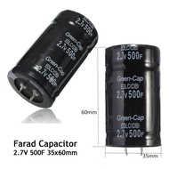 2.7V 500F Farad Capacitor 35*60MM Super Capacitor Ultracapacitor
