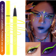 SCUC Highlighter Color Eyeliner Party Burst Art Halloween Body Painting