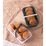 Pastry Box, Packaging Box, Army Green Lunch Box